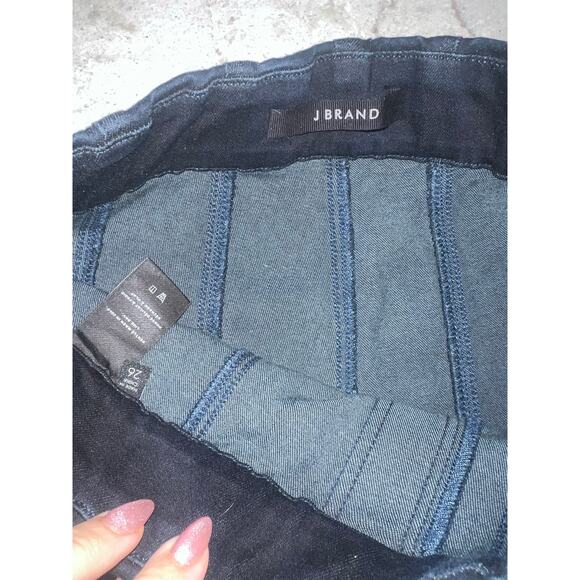 J Brand Cropped Dark Denim Jeggings - Picture 4 of 6